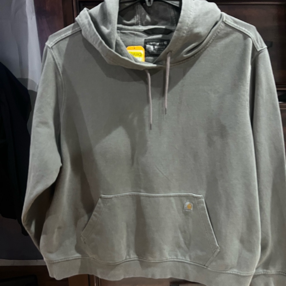 Carhartt gray midweight Hoodie